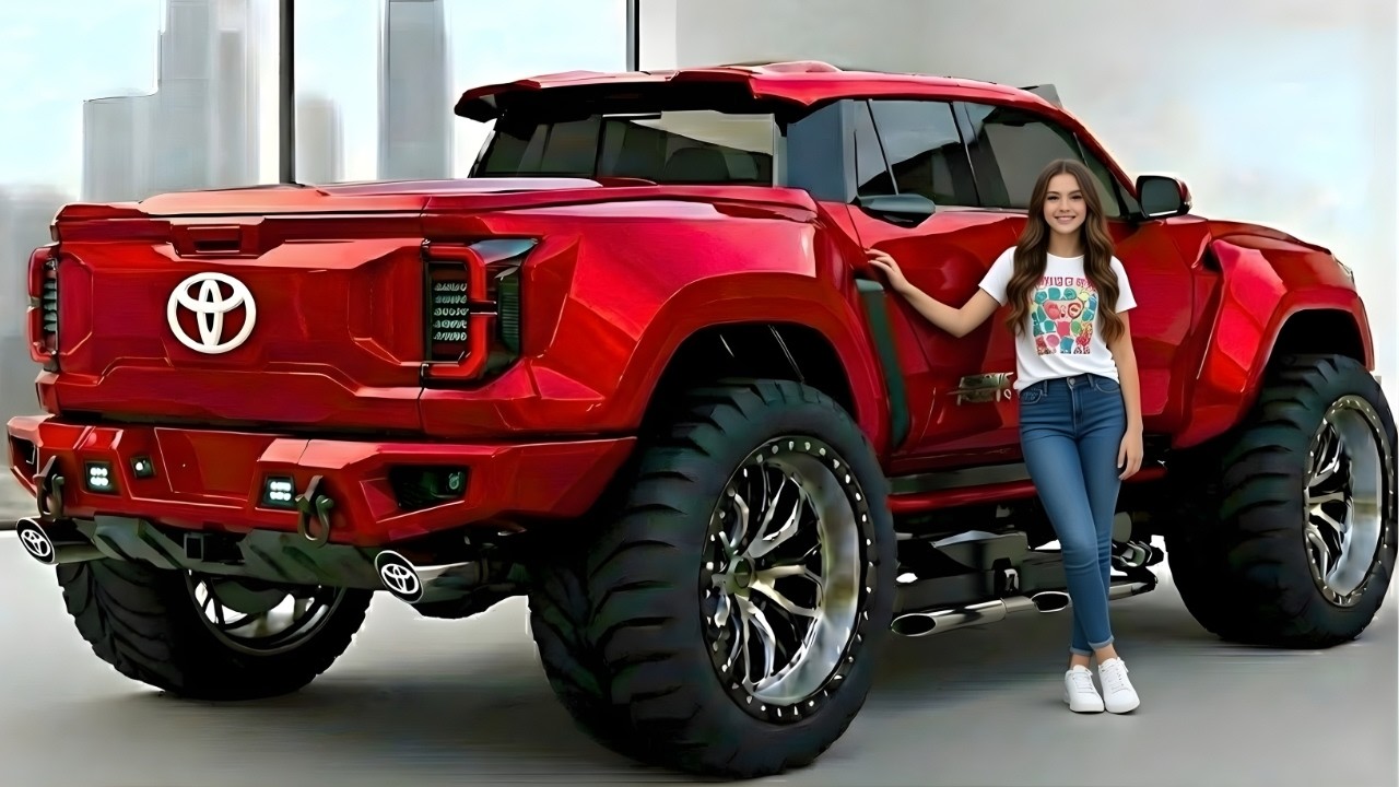 Представлен пикап Toyota Tacoma 2027 года – самая мощная Tacoma, когда-либо созданная в мире!
