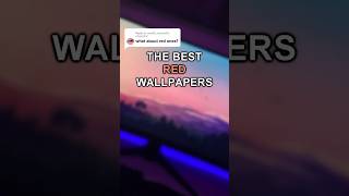 The best RED wallpapers🔴 #technology #pc #wallpaper #red