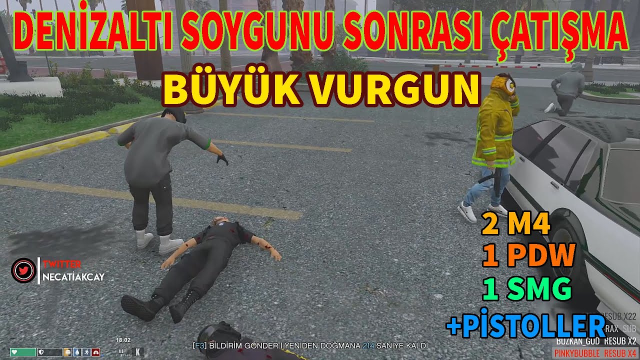EDRP | PD'ye Büyük Darbe ! Denizaltı Soygunu Efsane Çatışma ! Naci-Can-Serdar-Aytekin-Dobe-Poyraz !
