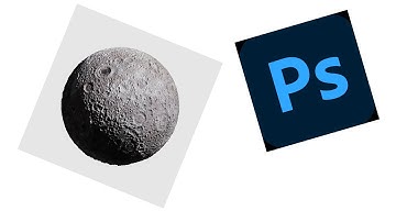 How to make fast 3D moon in Adobe Photoshop - 2023 New #shorts #fypシ
