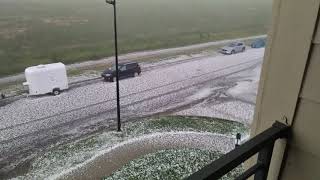 Wow Sick Crazy Hail Storm Colorado July 5 2019