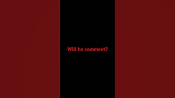 Will he comment on this video? @scottfrenzel