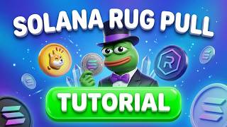 The Essence of Rug Pull : Solana Launch Meme Coin Live Strategy | Rug Pull Method