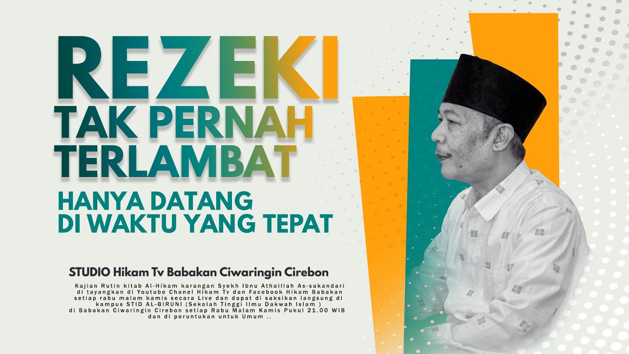 RIEZEKI TAKPERNAH TERLAMBAT