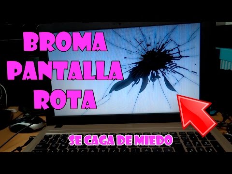 BROMA PANTALLA PORTATIL ROTA | SE CAGA DEL SUSTO  @TVRadiant