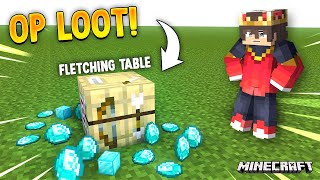 Minecraft But there are Custom Fletching Tables...