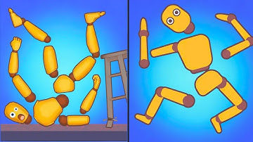 Kick & Break the Ragdoll 🆚 Ragdoll Break Satisfying Gameplay All Levels?