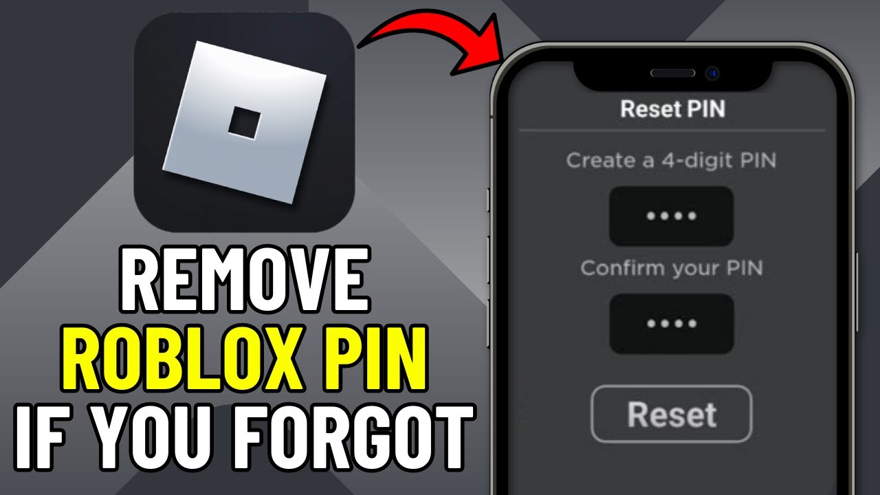 How to Remove Roblox Pin if You Forgot it (2025) - YouTube