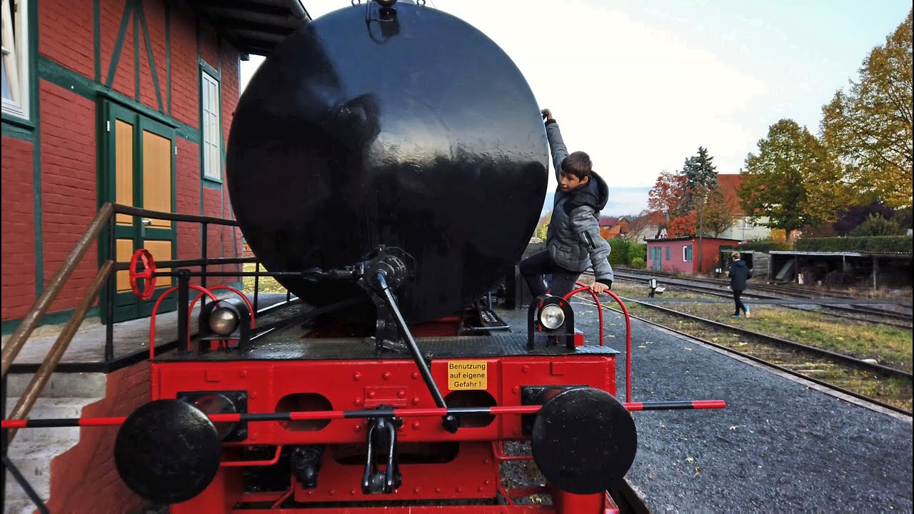 beim Eisenbahnmuseum Naumburg Hessen 🚂