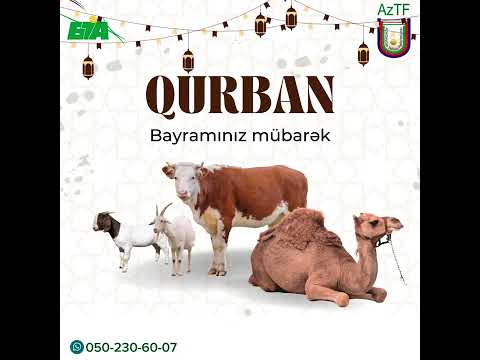 Qurban bayramı təbriki 2022