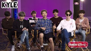 [Озвучка by Kyle] Интервью BTS на Radio Disney