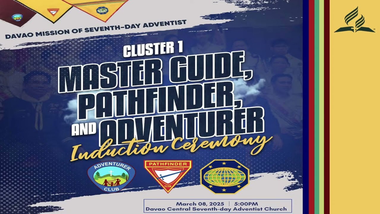 Cluster 1 Master Guide, Pathfinder, and Adventurer Induction