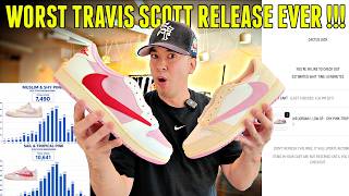 WORST TRAVIS SCOTT RELEASE EVER ?!! WHERE ARE AT THE PAIRS SHY PINK & TROPICAL PINK