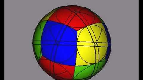 Spherical rhombic dodecahedron