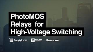 PhotoMOS Relays for High-Voltage Switching