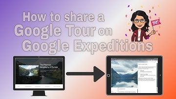 Guiding a Google Tour in the Google Expeditions app