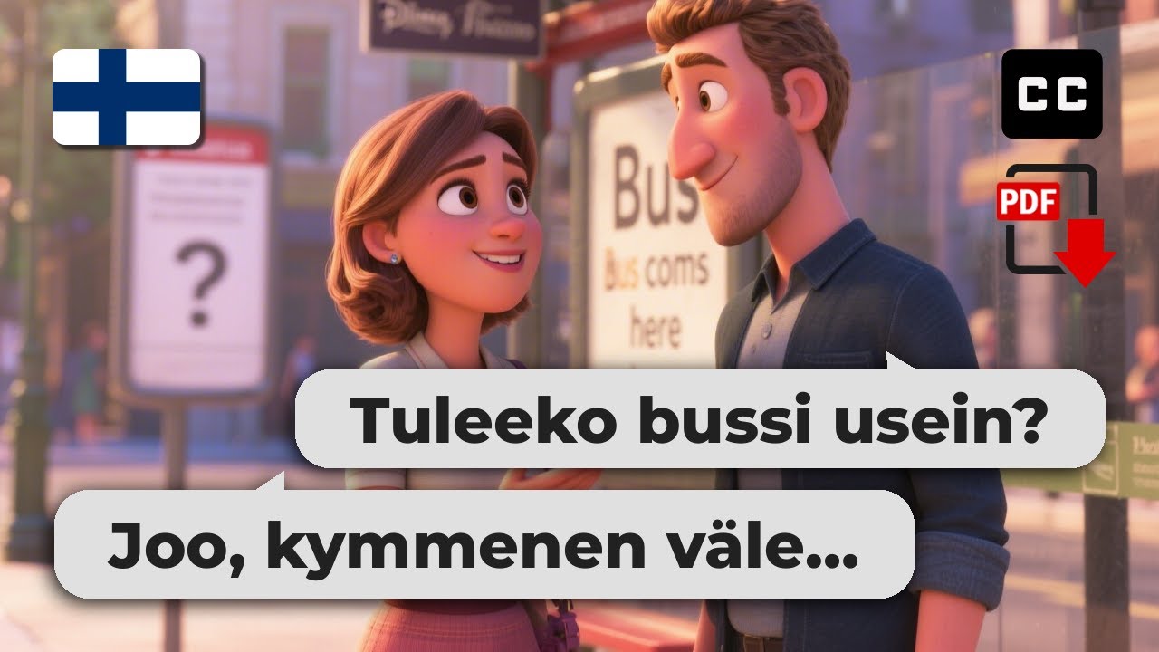 Изучай финский с 10 реальными диалогами! 🇫🇮