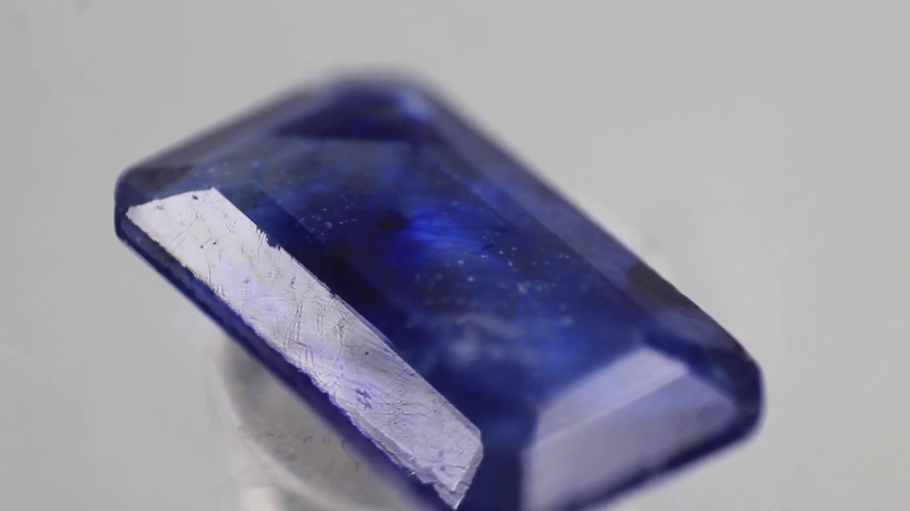 6.32cts Neelam stone (Neelam gemstone), Blue sapphire Dark blue natural