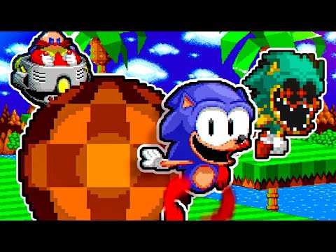 FIZ UMA SPEEDRUN DE MEMES DO SONIC NESSE MOD! Friday Night Funkin Sonic 1 Speedrun | Sonic SpeedFunk