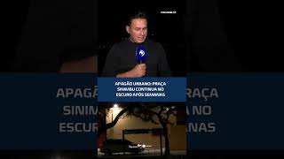 Praça Sinimbu segue às escuras após quase 1 mês: prejuízo preocupa Prefeitura #CidadeAL