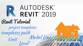 Celebrity Revit Tutorial 1 !! Revit 2019 !! Topics  Unit, Level, Modal line Profile