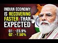 India Q2 GDP & Recession : Indian Economy is Recovering Faster than Expected | Indian Economy Future