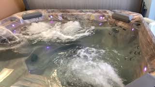 Hot Spring Hot Spot Control Panel Operation