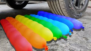 Experiment Car vs Jelly Eyeballs & Candy Juice | Crushing Crunchy & Soft Things by Car screenshot 3