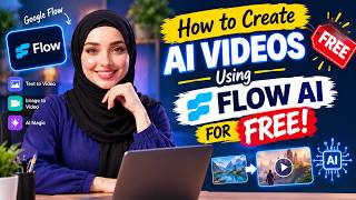 How To Create Free Ai Videos Using Flow Ai | Text To Videos Generation | Chota Naeem 3D Animation