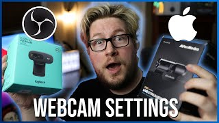 BEST Webcam Settings In OBS For Mac - 2021