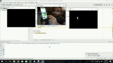 OpenCV Object Tracking by Color Detection in Python.