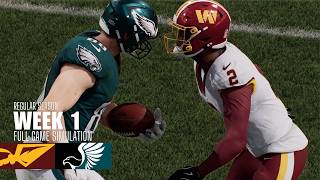 Commanders vs. Eagles | 2026 Season Week 1 | Madden NFL 27 Simulation