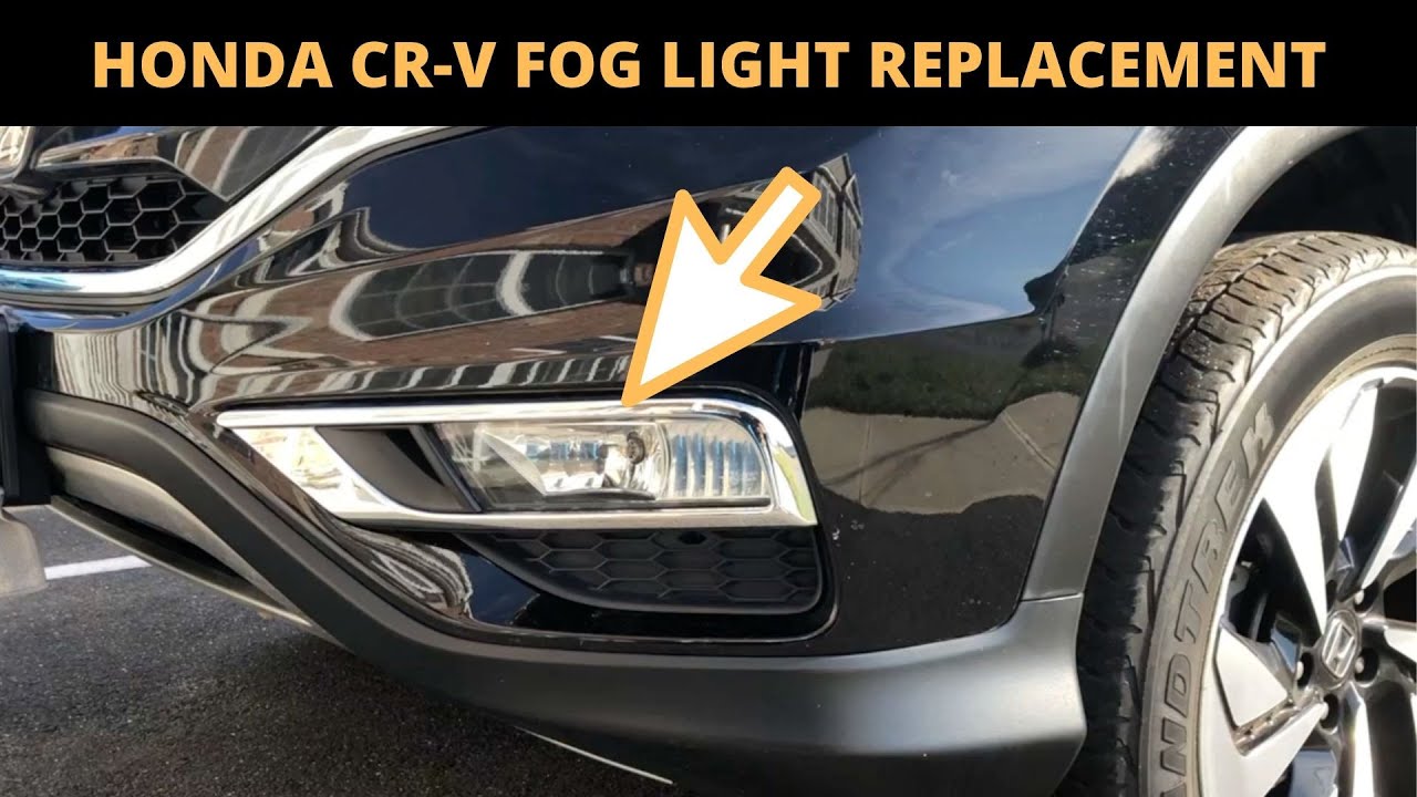 Replace Honda CRV Fog Light Fast & Easy! YouTube