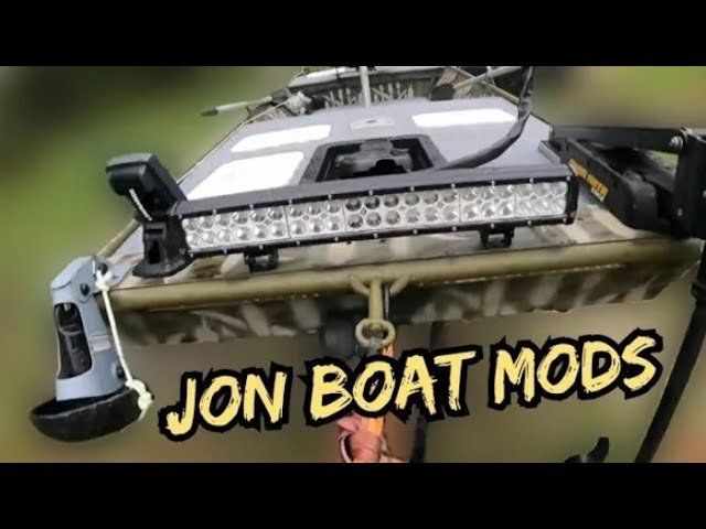 My TOP 5 Jon Boat Accessories!! 