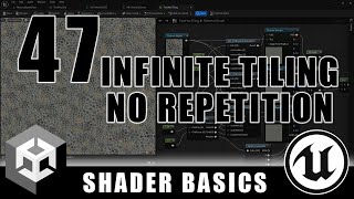 Texture Tiling Without Repetition - Shader Graph Basics - Episode 47