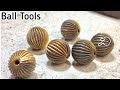 Pipe Gold Bangles ball Tools