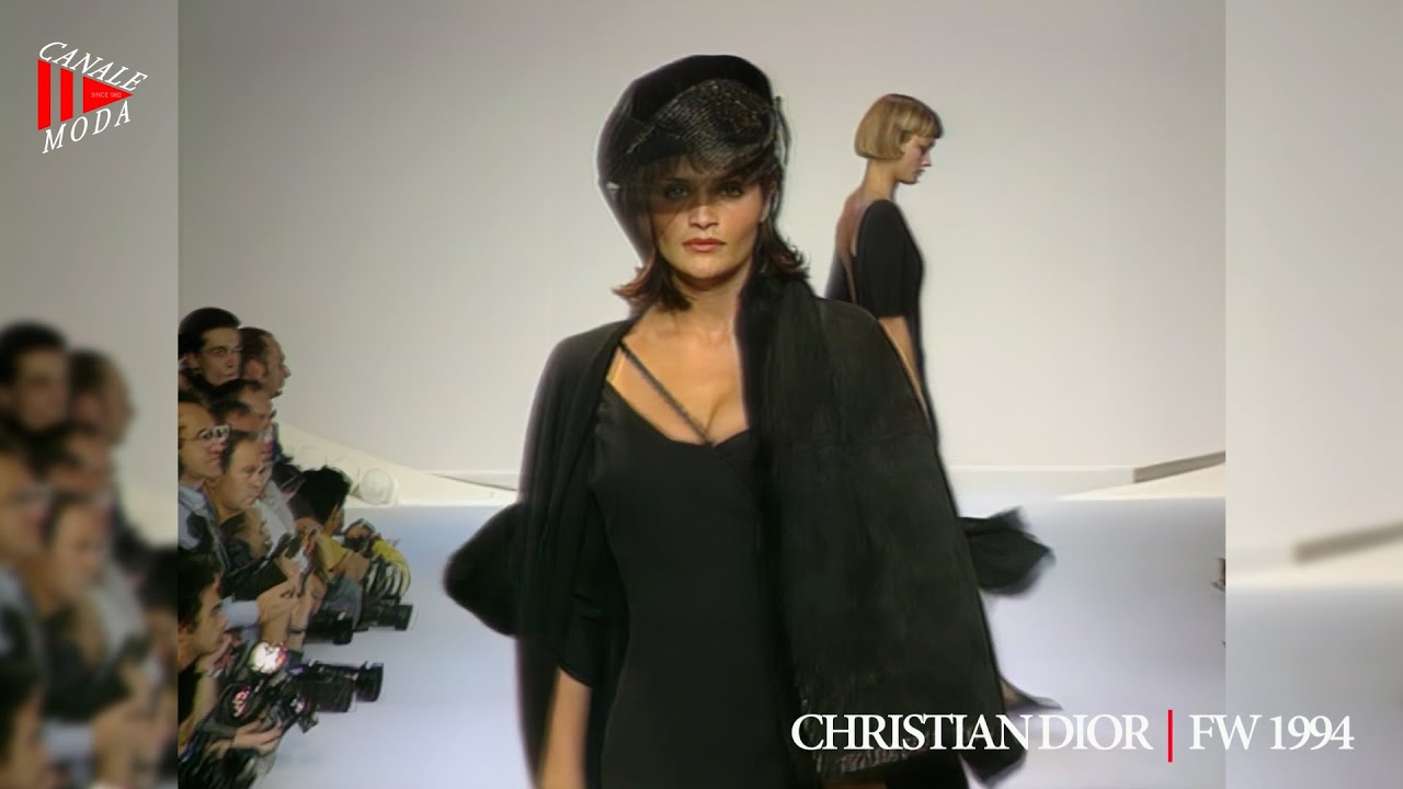 CHRISTIAN DIOR by Gianfranco Ferrè Fall Winter 1994 Paris - Canale Moda