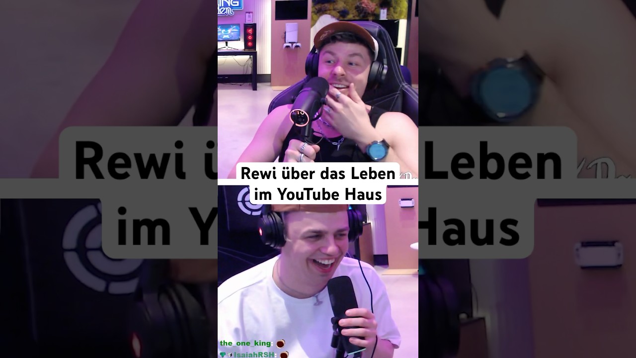Papaplatte und Rewi reden über das Leben im YouTube Haus 