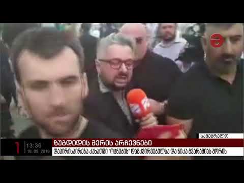 ქალბატონი, ნიკა გვარამიას ფიზიკურ შეურაცხყოფაში ადანაშაულებს