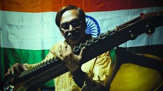 Muktiro Mondire sopano tole | Niranjan Haldar (Veena cover)|anup ghoshal