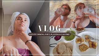 VLOG || lots of cooking, good food & vibes!