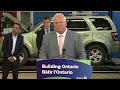 Le premier ministre Ford tient une conférence de presse | Le 31 août