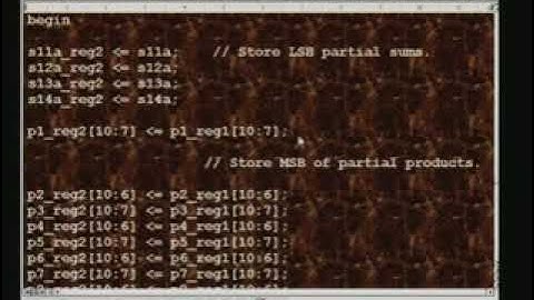 Lecture 42 - Design of  Arithmetic Circuits(Contd..)