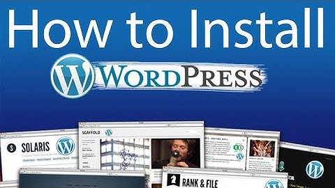 How to install Wordpress on any Web Hosting