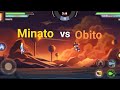Minato vs Obito full game fight | Naruto anime | #naruto 