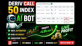 DERIV CALL 50 INDEX BOT FREE DOWNLOAD || CRS BOT || FREE FREE FREE