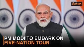 PM Modi to embark on five-nation tour & more updates | DD India Newshour | 9 PM IST