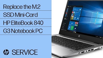 Replace the M.2 SSD Mini-Card | HP EliteBook 840 G3 Notebook PC | HP