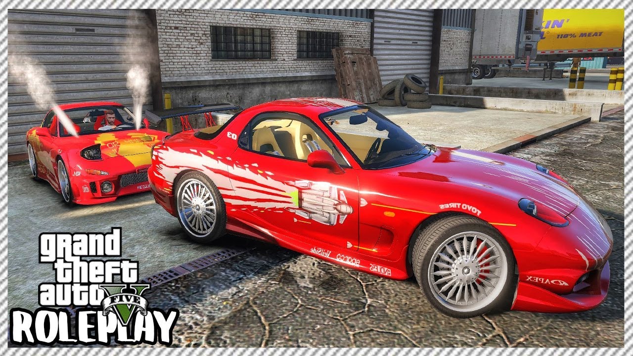 GTA 5 Roleplay - Fast & Furious 'Mazda RX-7' Drift Racing | RedlineRP ...