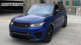 2017 Range Rover SVR Review | The BEST Sounding SUV Ever?!